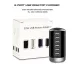 6A 6-Port USB Charger 6USB-A Fast Charging Desktop Veritical Charging Station EU Plug US Plug for iPhone 15/14/13pro Max for Huawei Pura 70 Ultra for Xiaomi Civi4 Pro for Samsung Galaxy S24