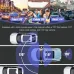3 Channel WiFi Car Dash Cam HD Video Recording with Night Vision High-Definition Screen Car DVR Night Vision 1920*1080P