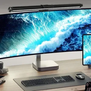 Eye Protection LED Computer Screen Light Bar Monitor with Remote Control for Study Work USB Conputer Hanging Monitor Light Bar