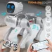 2.4GHz Remote Control Mechanical AI Intelligent Robot Dog Programming Interactive Toy Voice App Bluetooth Control for Children Gift