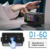 AGSIVO RGB Digital Alarm Clock FM Radio Dual Alarm Clock with Snooze / Dynamic RGB Display / 12/24H / Date / External USB Charging For Home & Office