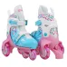 Kids Roller Skates Adjustable Double Brakes Luminous Wheels Free Skating Sneakers for Beginners