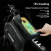 BENGGUO Bike Top Tube Bag Touchscreen 6.5'' Phone Holder Case Waterproof Reflective Large Capacity Front Beam Bag for MTB