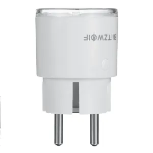 4PCS BlitzWolf BW-SHP6 Pro 15A 3450W WiFi Smart Plug Wireless Power Socket Outlet Energy Monitoring No Hub Required App Remote Control Voice Control Works With Amazon Alexa and Google Assistant