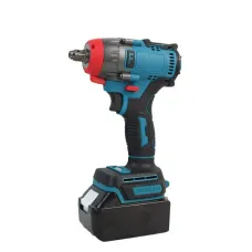 520N.M High-Powered Dual-Use Electric Wrench with Multifunctional Conversion Head Comprehensive 26-piece Bit Set Heavy-duty 15000mAh Battery Essential for DIY and Worksite