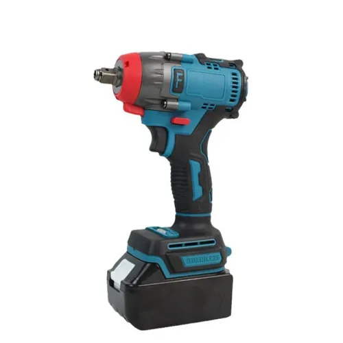 520N.M High-Powered Dual-Use Electric Wrench with Multifunctional Conversion Head Comprehensive 26-piece Bit Set Heavy-duty 15000mAh Battery Essential for DIY and Worksite