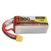 ZOP Power 14.8V 1800mAh 100C 4S LiPo Battery XT60 Plug for RC Drone