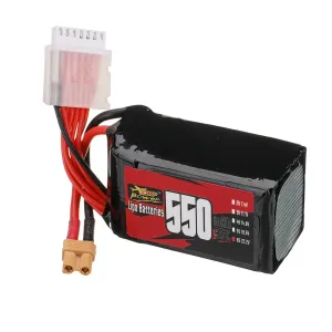 ZOP Power 6S 22.2V 550mAh 95C 12.21Wh LiPo Battery XT30 Plug for BabyApe  II RC Drone FPV Racing