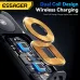 ESSAGER X01 15W Car Wireless Charger Air Outlet Dual Coil Mount Stand One-Click Switch Fast Charging for iPhone 16 15 14 13 Pro Max for Huawei Mate XT for SAMSUNG XIAOMI