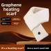 TENGOO USB Heated Scarf Graphene Heating Element Smart Winter Scarf Adjustable Temperature Lightweight Portable Warm Down Fabric