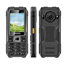 MXMID Q6000 Mini 2G GSM 2.4-inch Dual SIM Card 1800mAh FM Big Buttons Dual LED Flashlights Type-C Mobile Phone