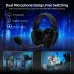 ATTACK SHARK L80PRO Tri-mode Gaming Headset Wireless bluetooth Headphone with Dual Microphones 40mm Hi-Fi Soundstage 360 Surround Sound Low Latency Gamer Headphones