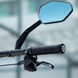 ROCKBRO360 Adjustable Bike Rearview Mirror HWide View Explosion-proof Anti-glare Bicycle Mirror for Safe Reversing