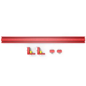 600mm Aluminum Alloy Woodworking Guide Rail Fence Table Saw Cutting Slotting Track Parallel Guide System