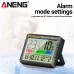 2PCS ANENG AP01 Hygrometer Clock Calendar Snooze Mode LCD Display Temperature Range -10~50C Humidity Range 10~99% Hourly Reminder Battery Operated for Home Office