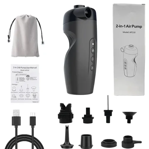 20PSI Portable Multifunctional Outdoor Cordless Inflator Paddle Board Air Pump Vacuum Pump Portable Outdoor Electric Inflation Pump  Air Inflator for Stand Up Paddle Board Plate Boat