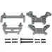 Metal Upgrade Accessories Car Body Pillars Shock Tower For MJX Hyper Go 1/16 16208 16209 16210 H16 H16BM RC Car Parts