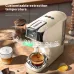 EU Direct HiBREW H1B 6in1 Capsule Coffee Machine Hot/Cold Multiple Espresso Cafetera Cappuccino Coffee Maker DG Capsules NS Capsules Powder