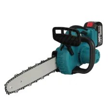 VIOLEWORKS 388VF 5000W 12 Inch Portable Electric Chain Saw Pruning Chain Saw Rechargeable Woodworking Power Tools Wood Cutter W/ 1/2 Battery EU Plug