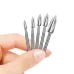 5Pcs Wood Carving Drill Bits HSS Engraving Drill Bit Set Solid Carbide Root Milling Grinder Burr Precise Woodworking Carve Tools