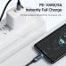 Toocki TQ-X03 5A PD100W Type-C to Type-C Cable Digital Display Support Fast Charging Data Transmission Tinned Copper Core Line 1M/2M Long for iPhone 15 15 Plus for Huawei Pura 70 Ultra for Samsung Galaxy Z Flip 6