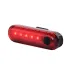 BIKIGHBike Taillight 650mAh Battery USB Rechargeable Red LEBright Rear Light Waterproof Easy to Install Bicycle Light for Safety Cycling