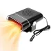 150W 12V Portable Car Heater 2 in 1 Heating Cooling Electric Fan 360 Adjustable Defrosting Demist