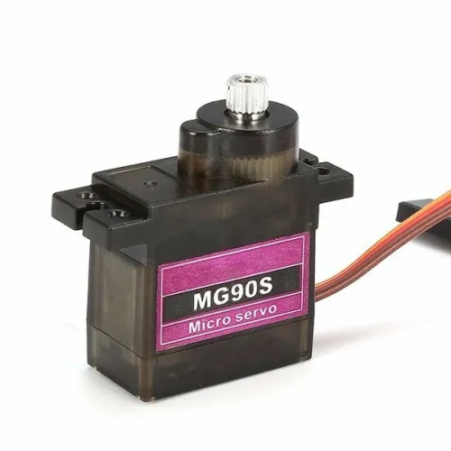 MG90S Metal Gear RC Micro Analog Servo 13.4g for ZOHD Volantex Airplane RC Helicopter Car Boat Model