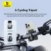 Baseus GoTrip Series Bike Phone Mount 360 Rotatable Anti-shake for 5.7''-7.2'' Mobile Phone Electric Motorcycle Scooter Holder Accessory
