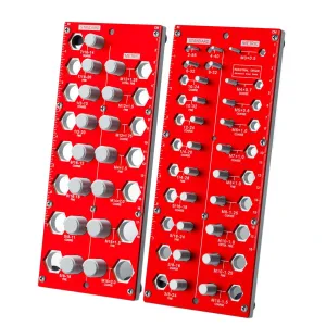 Twist-On Metal Nut & Bolt Thread Checker Set 21 Inch & 17 Metric Sizes Easy Sorting & Identification Gauge for Nuts and Bolts