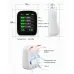 8-in-1 Air Quality Monitor Tuya WIFI CO2 HCHO TVOC PM1.0 PM2.5 PM10 Tester Temperature Humidity Meter Carbon Dioxide Detector