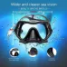 Diving Goggles Snorkel Set with Swimming Goggles, Tube, Adjustable Strap for Women Men Adult Swimming Equipment