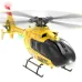 YXZNRC F06 2.4G 6CH 1:36 EC135 Scale Yellow Fuselage Flybarless RC Helicopter RTF