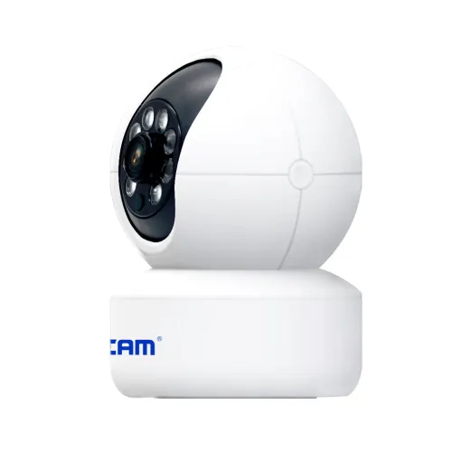 ESCAM QF005 3MP WiFi IP Camera 2.4G Wireless PTZ Cam Dual Light Source Motion Detection Two-way Intercom Night Vision APP Alarm Push Support Memory Card Home Security Monitoring Camera