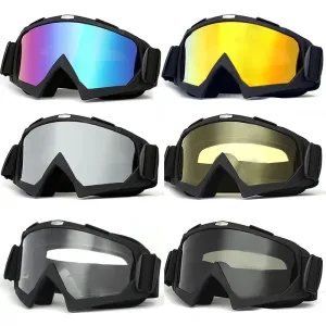 Unisex Ski Goggles Adult Over Glasses Anti-Fog Windproof UV Protection Cycling Eyewear Snow Goggles