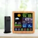 AGSIVO Wireless Touch Screen Digital Weather Station Alarm Clock Indoor Outdoor Thermometer Humidity Display With Atomic Clock / Forecast Station / Calendar / 12/24H / Snooze / USB Charger
