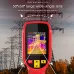 BSIDE HX1 240x240 Pixels Infrared Thermal Imager 2.4-inch TFT LCD Screen IP54 -20C-550C 25Hz Thermal imager frame rate 15 pseudo color modes with high accuracy USB charging