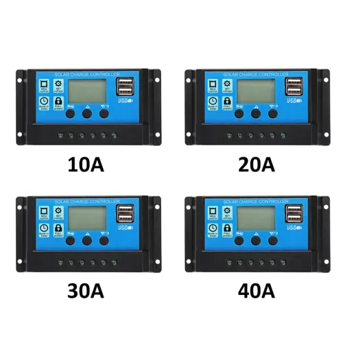 10/20/30/40/50A MPPT Solar Controller LCD Solar Charge Controller Accuracy Solar Panel Battery Regulator