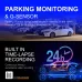 ROSOTO A6703 4K Ultra Car Dash Cam WiFi App Control Front Rear Dual Lens 170 Wide Angle HD Night Vision 2.4Inch Display Screen Parking Monitor G-Sensor