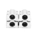 Machifit 15Pcs 100mm-1000mm Optical Axis Guide Bearing Housings Linear Rail Shaft Support Screws Set