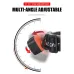 Mini Rechargeable LEHeadlight Powerful Inductive Head Lamp White and Red Light Outdoor Camping Fishing Emergency Working Lamp