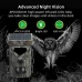 Mini700 Outdoor Solar Wild Camera 20MP 1080P HWild Animal Detect Trail Camera Monitoring Infrared Sensing Night Vision