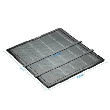 EU/US DirectLONGER 500mmx500mmx22mm Honeycomb Working Table with Material Clamp for Engraving Cutting