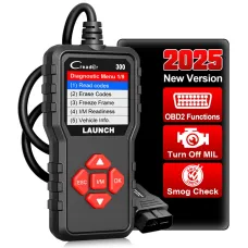 Launch CR300 Full OBD2 Scanner CAN Auto Code Reader Diagnostic Tools I/M Engine Battery Tester