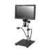 Mustool DM12 10.1'' HDMI Digital Microscope 2000X Coin Microscope with IPS Screen 20MP Soldering Microscope with 8LEDs