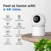 IMILAB C40 8MP 4K HD Security Camera 5G WiFi Indoor Surveillance for Kid Baby Pet PTZ Cam with Person Pet Track Powerful AI Detect Cameras Work with Alexa Google Assistant