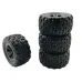 4PCS Upgraded Tires Wheels for Wltoys 144010 MJX 16208 16209 16210 SCY MNRC MN128 1/12 1/14 1/16 Monster Truck RC Cars Vehicles Models Spare Parts