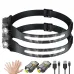 Bikight LECOB Sensor Headlamp with Tail Magnet UV Light USB Rechargable Head Flashlight Headlight LECOB Work Light