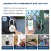 BOZZYS PL-P3Z-TY Tuya Smart Fingerprint Padlock Electronic Door Lock bluetooth-compatible APP Unlock Waterproof Home Security Protection Doorlock