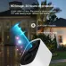 CB54-TZ 3MP Wireless Security Camera 5000mAh Battery PIR Human Detect Color Night Vision Two-way Audio Support Solar Powered Outdoor Indoor WiFi CCTV Cameras